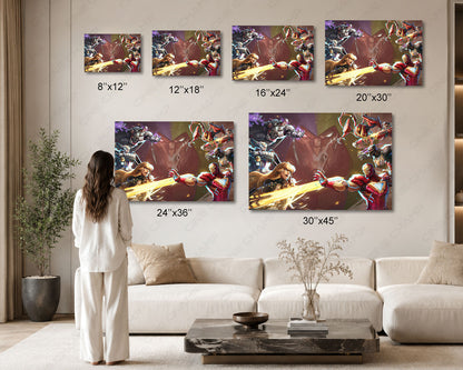 Marvel Rivals collector wall art