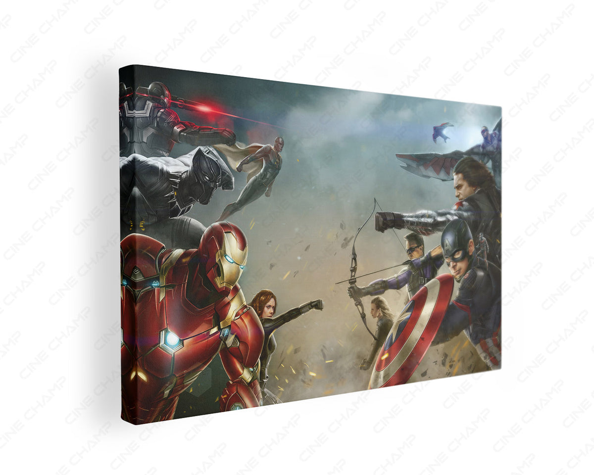 Marvel Superhero Canvas Wall Art