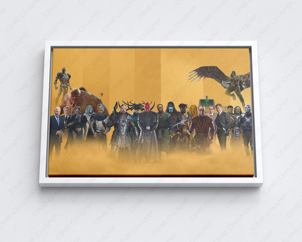 Marvel Supervillain Movie Canvas Print