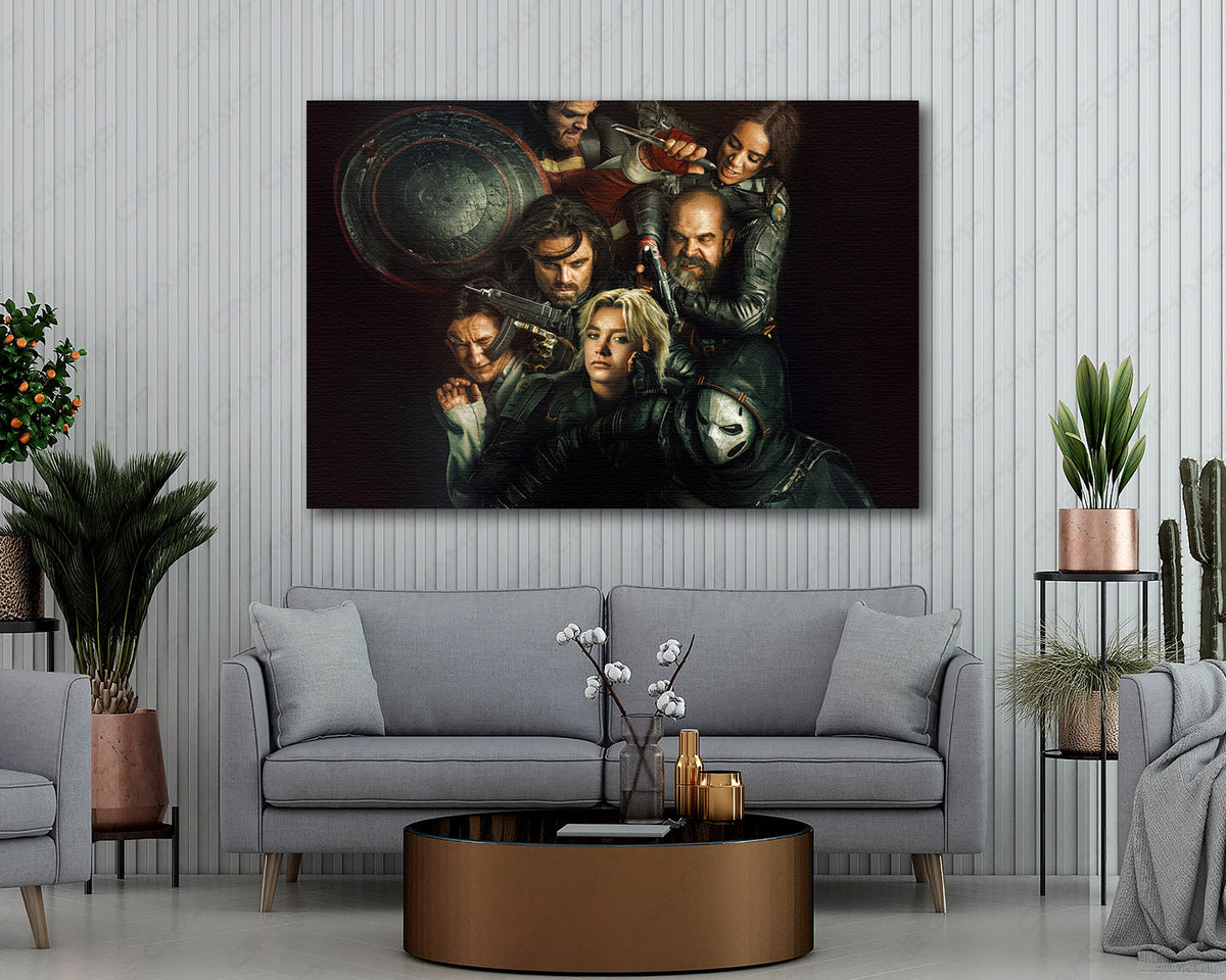 Marvel Thunderbolts Movie Canvas Print