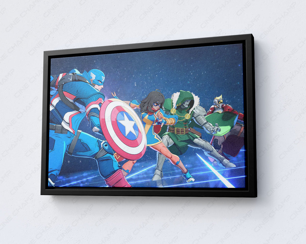 Marvel fighting game premium canvas decor