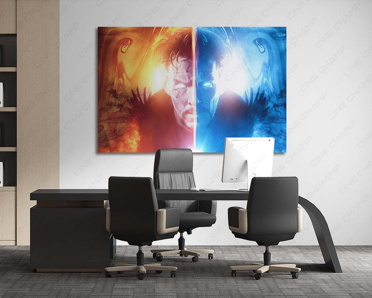 Marvel superhero collector wall art