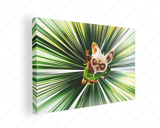 Master Shifu Kung Fu Panda 4 Canvas Wall Art
