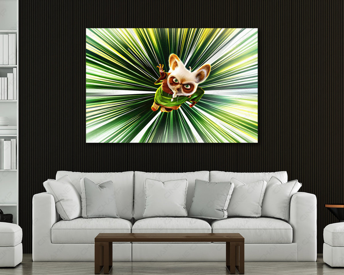 Master Shifu Kung Fu Panda Canvas Print