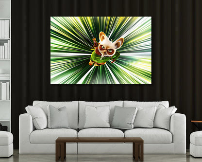 Master Shifu Kung Fu Panda Canvas Print