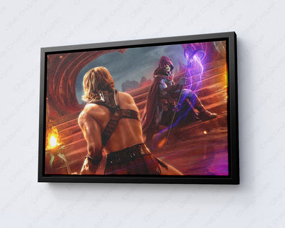 Masters Of The Universe Gaming Room Canvas
