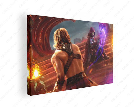 Masters Of The Universe Movie Canvas Wall Art