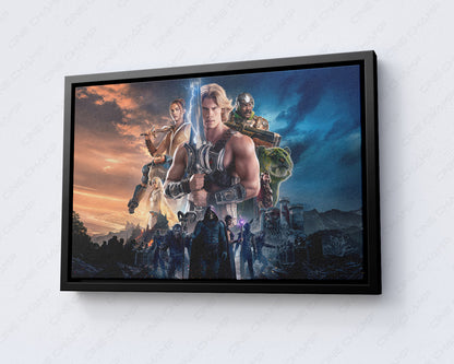 Masters Of The Universe Movie Poster Canvas
