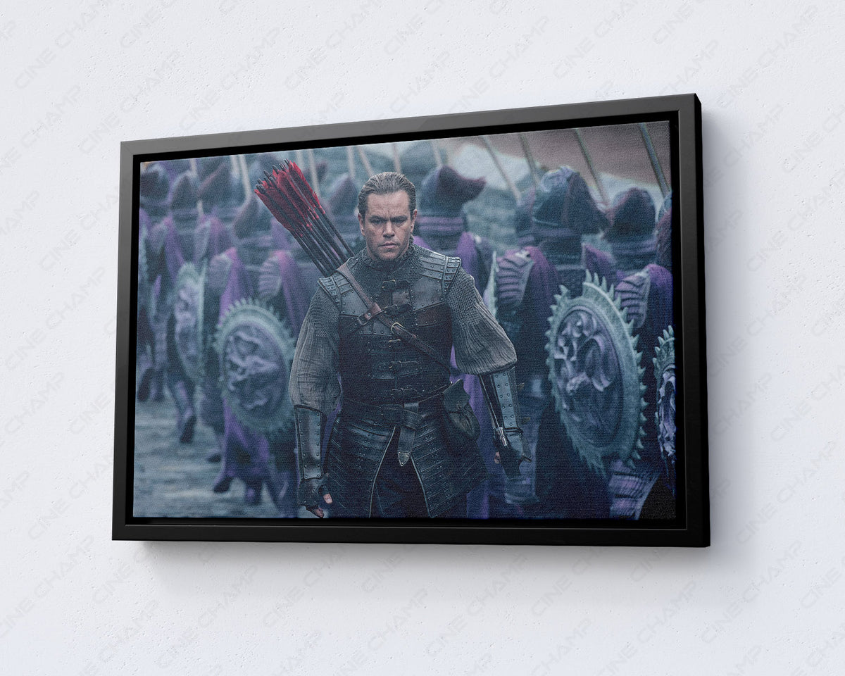 Matt Damon Movie Poster Canvas Art