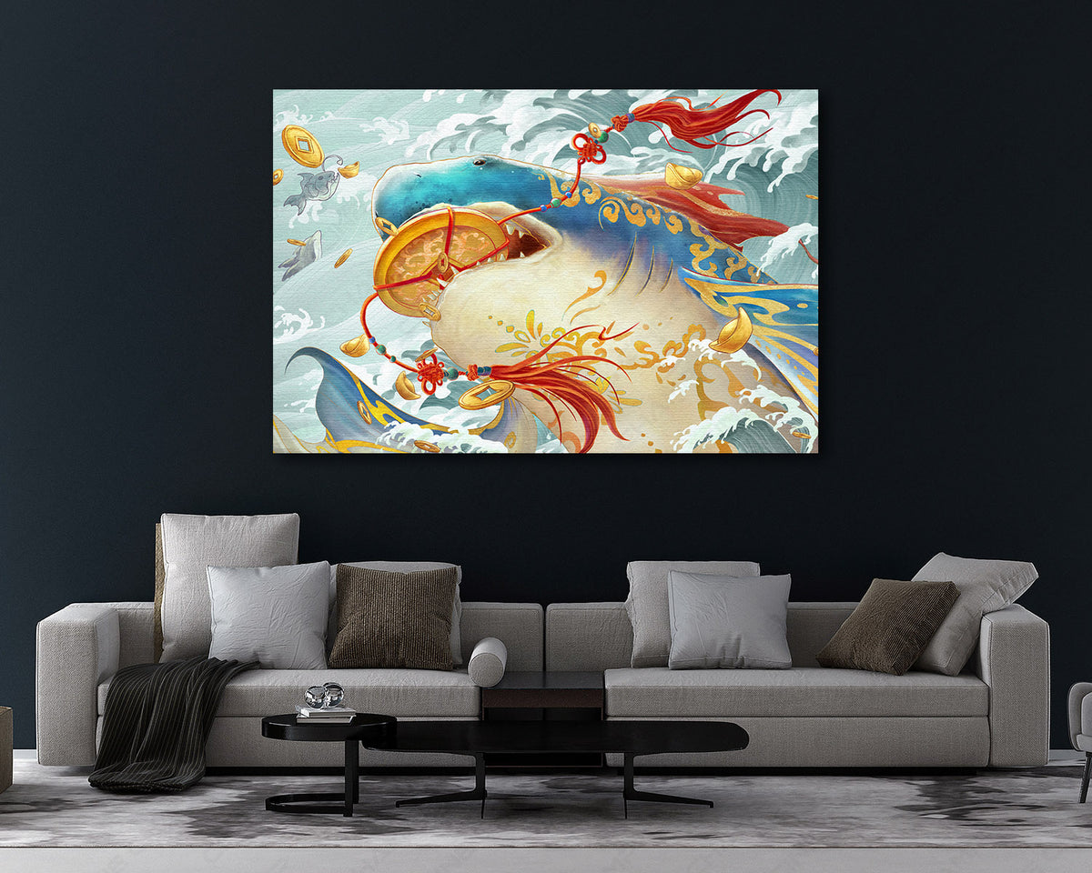 Meg 2 Beautiful Chinese Character Canvas