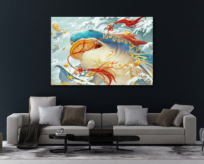 Meg 2 Beautiful Chinese Character Canvas