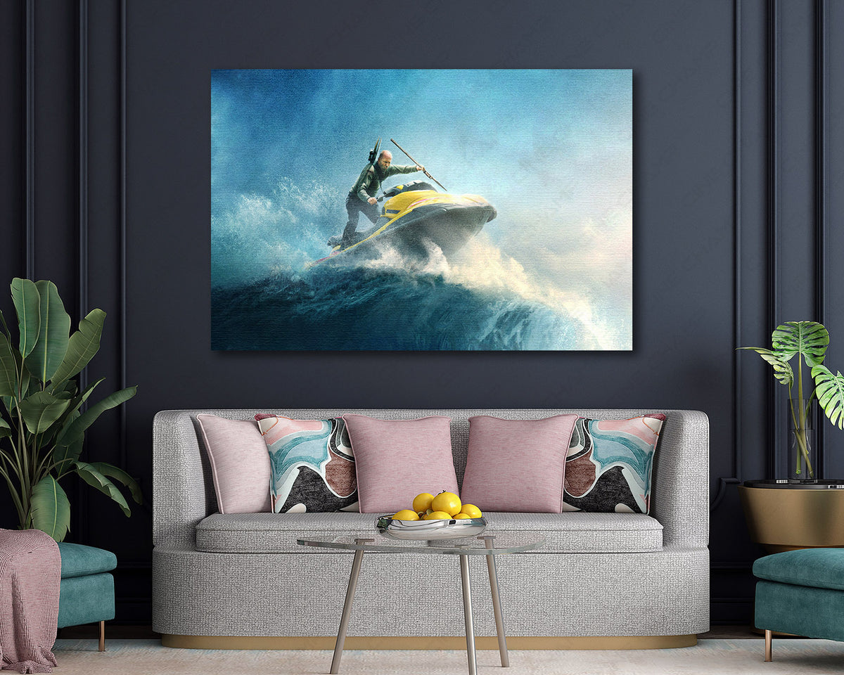 Meg 2 The Trench shark artwork