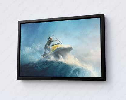 Megalodon movie wall decor