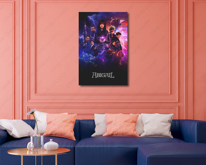 Melissa Barrera Abigail Canvas Print