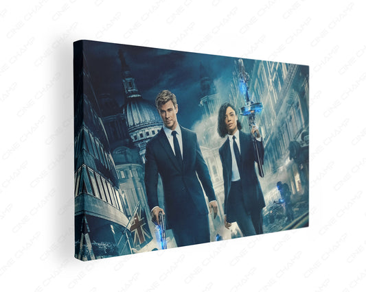 Men In Black International Canvas Wall Art