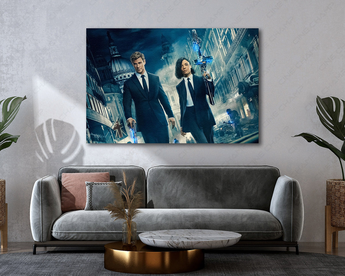 Men In Black International Movie Canvas Print