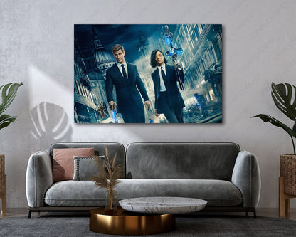 Men In Black International Movie Canvas Print