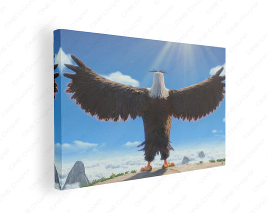 Mighty Eagle Angry Birds canvas wall art