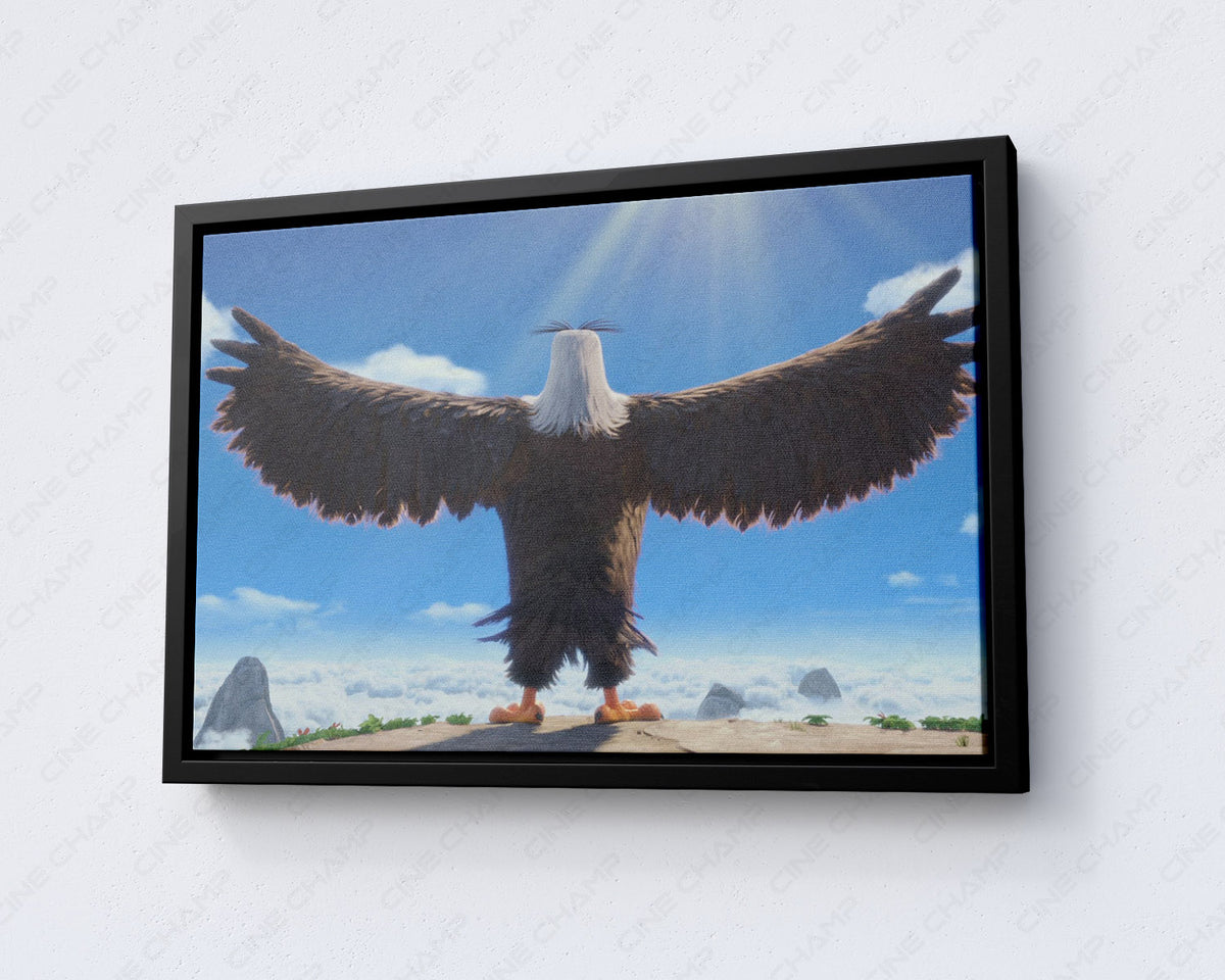 Mighty Eagle canvas for gaming room