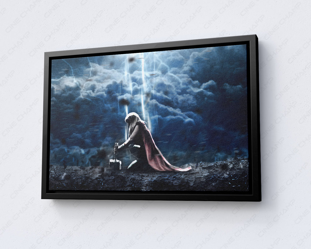 Mighty Thor Jane Foster Canvas Print