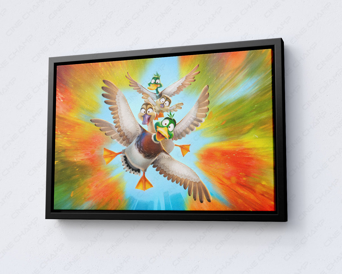 Migration Cinematic Movie Poster Canvas