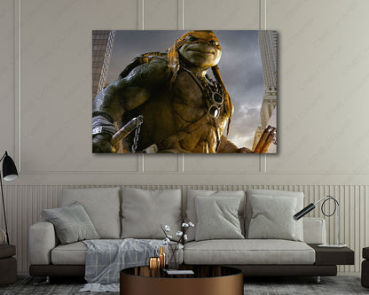 Mikey TMNT Canvas Print