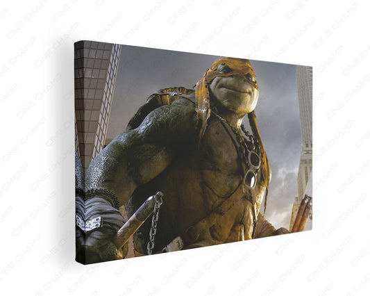 Mikey Teenage Mutant Ninja Turtles Canvas Wall Art