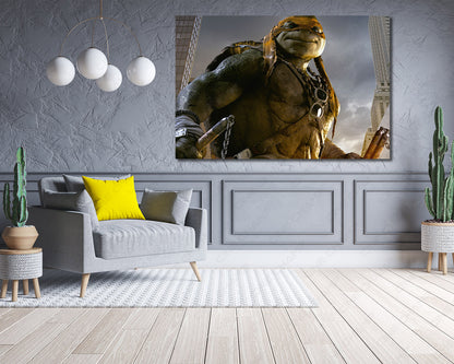 Mikey Teenage Mutant Ninja Turtles Poster Canvas