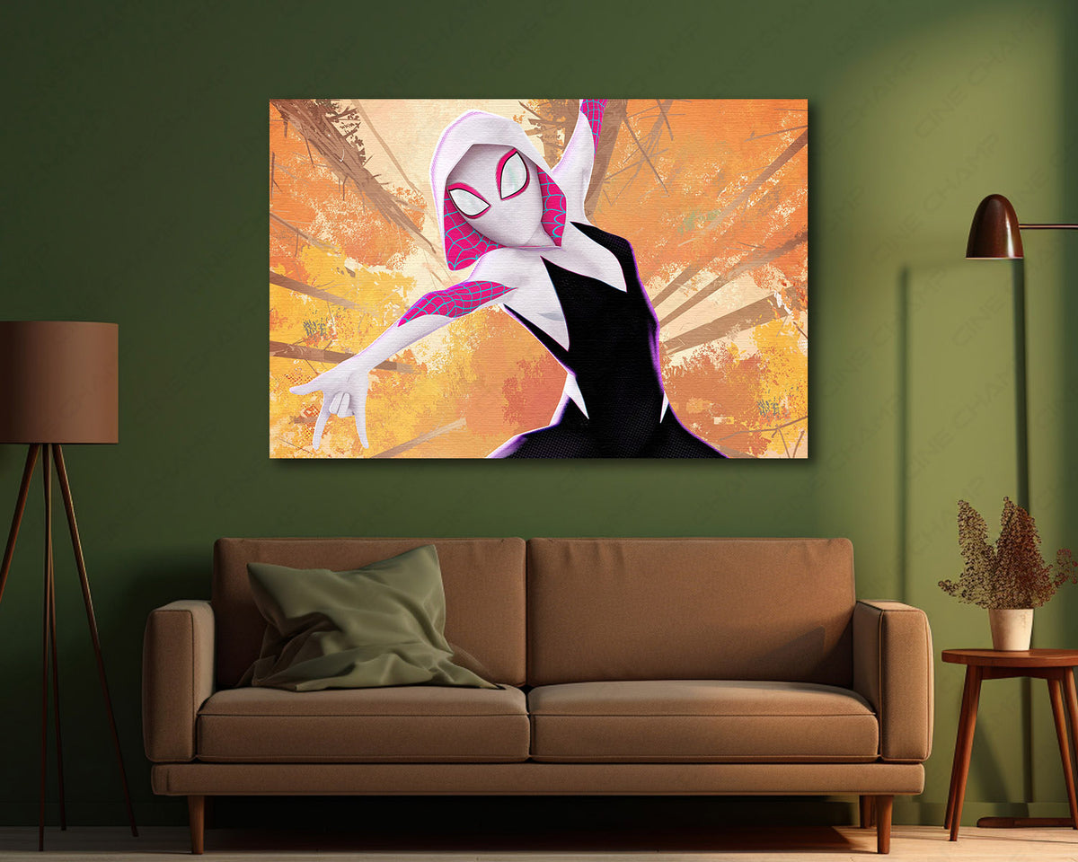 Miles Morales Spider Verse canvas print