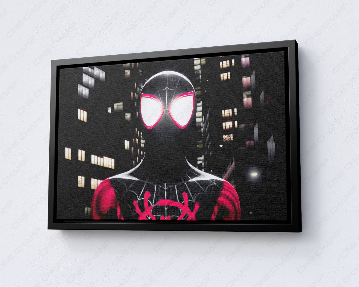 Miles Morales Superhero Wall Art