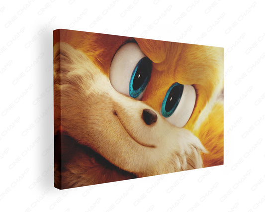 Miles Tails Prower Sonic the Hedgehog 2 Canvas Wall Art