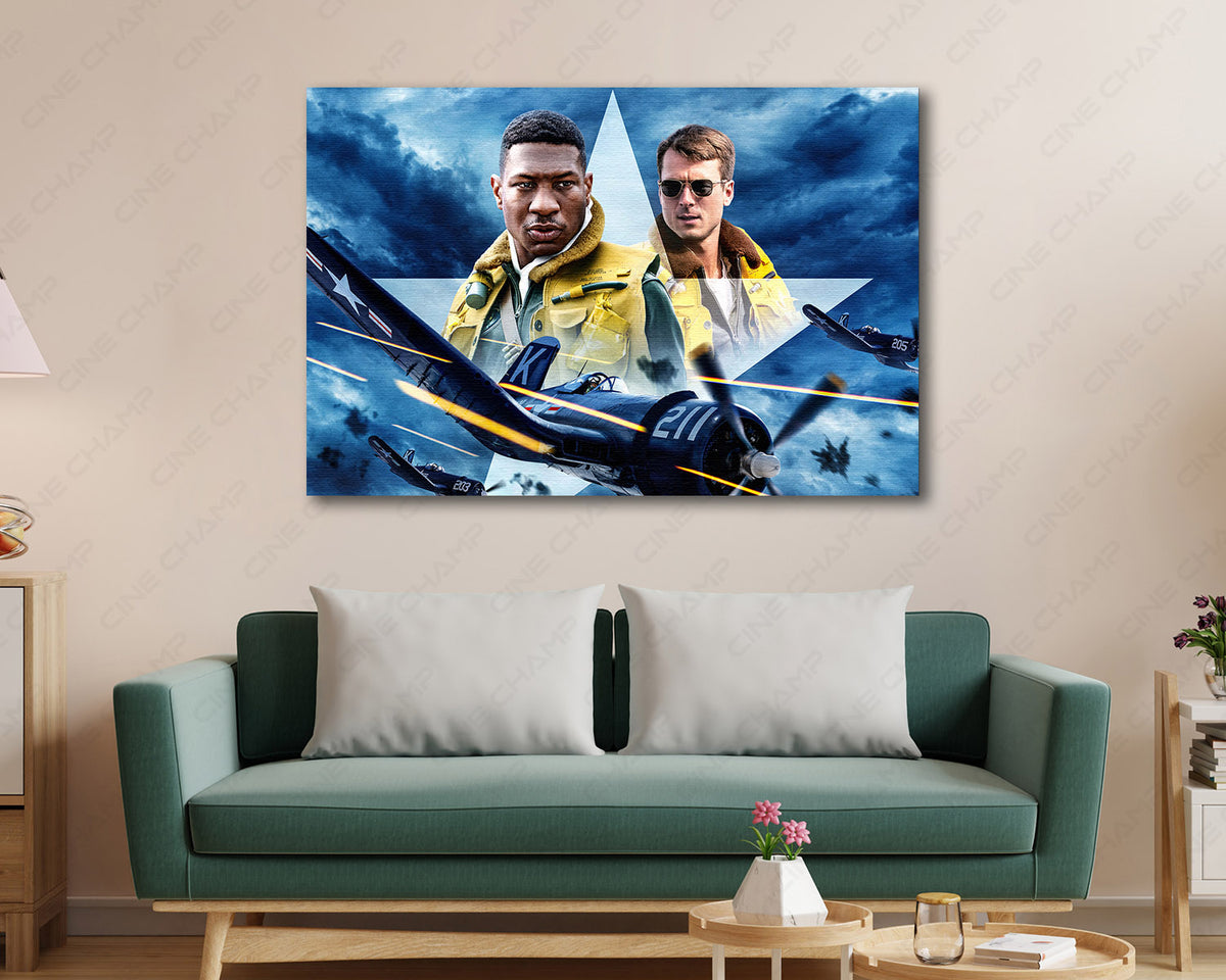 Military aviation canvas print from Devotion