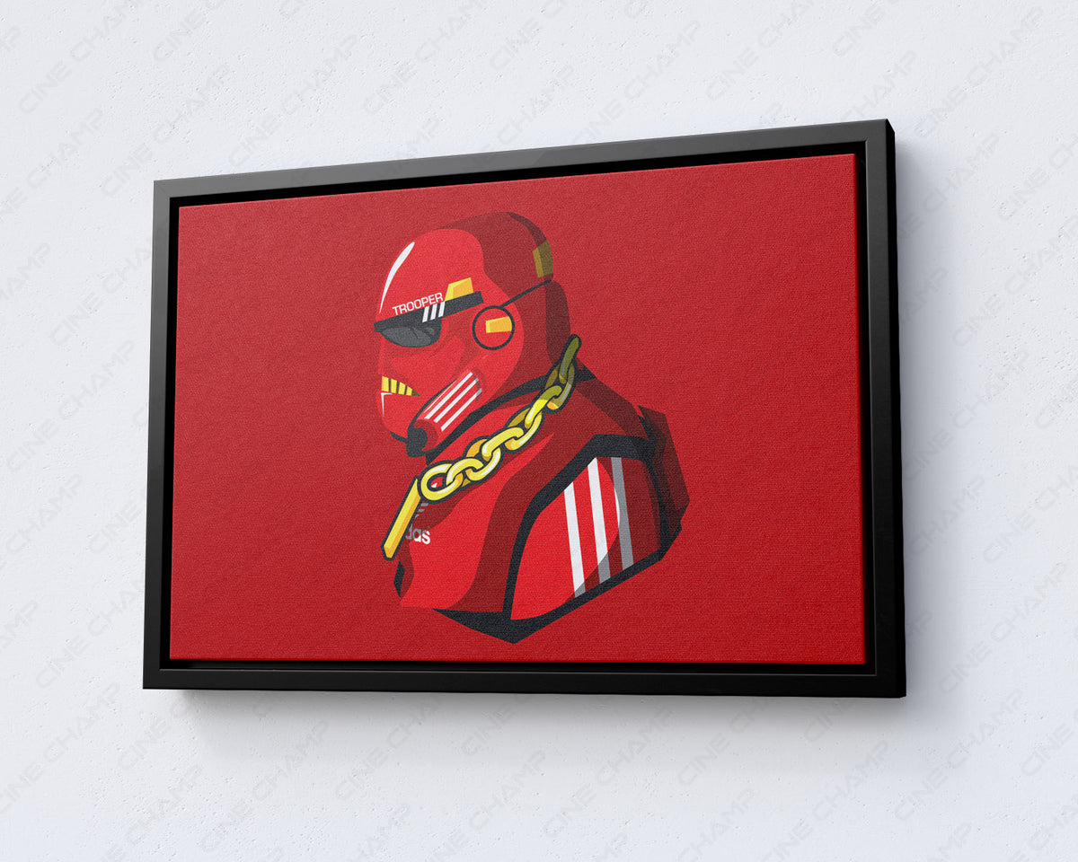 Minimal Star Wars Character Wall Decor