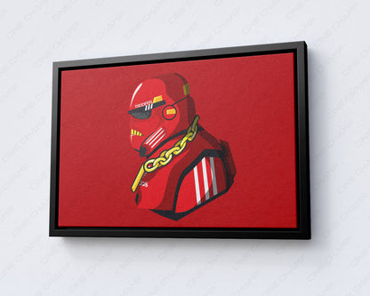 Minimal Star Wars Character Wall Decor