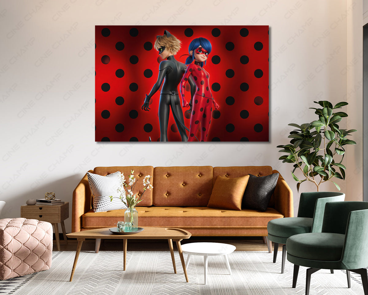 Miraculous Superhero Wall Art