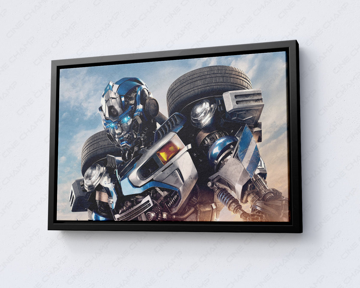 Mirage Autobot Movie Poster Canvas
