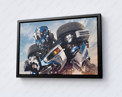 Mirage Autobot Movie Poster Canvas