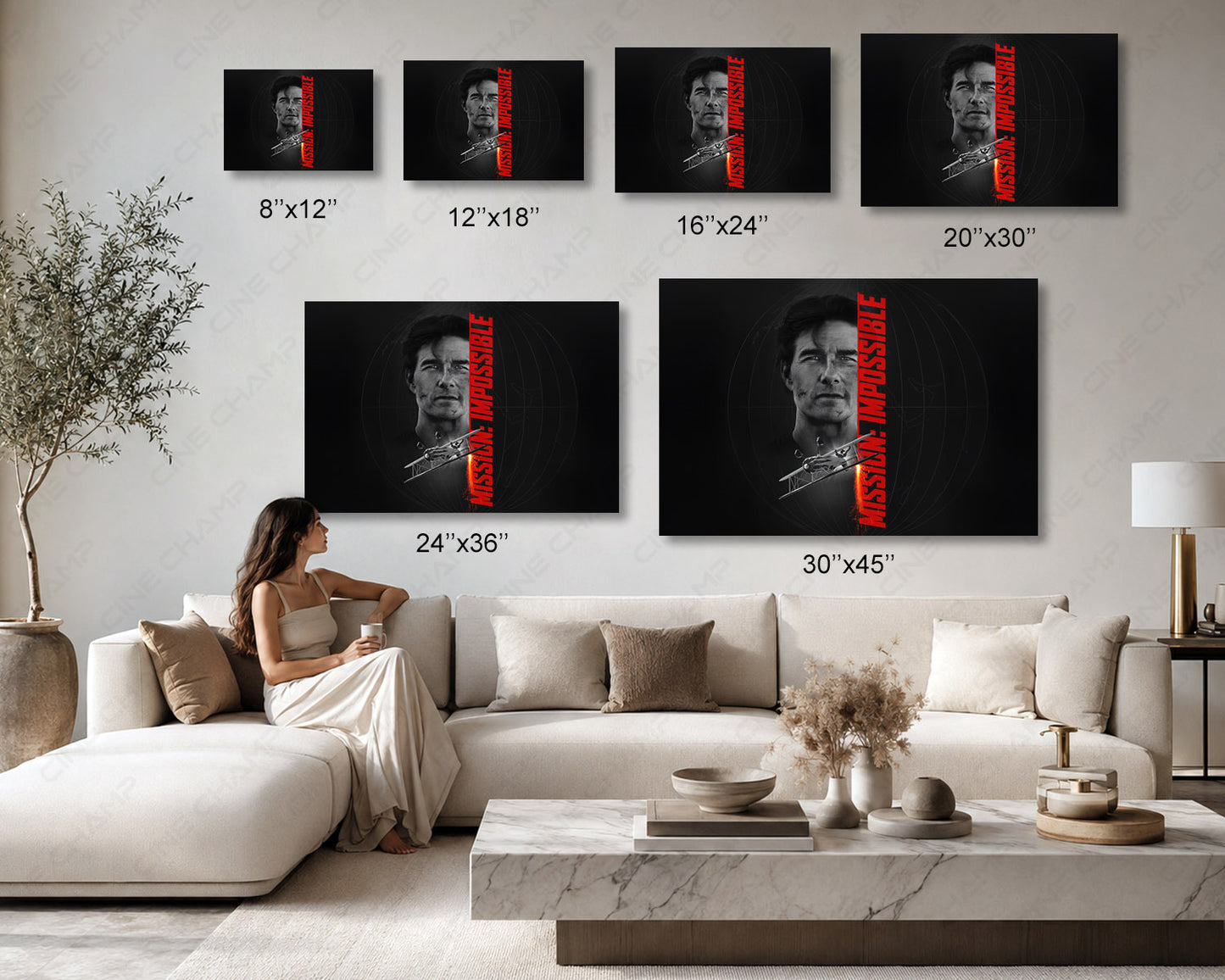 Mission Impossible The Final Reckoning Canvas Print