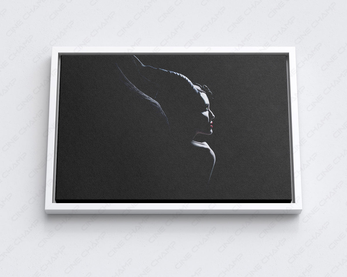Mistress Of Evil Black Poster Canvas
