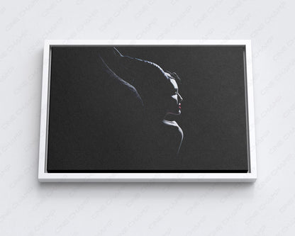 Mistress Of Evil Black Poster Canvas