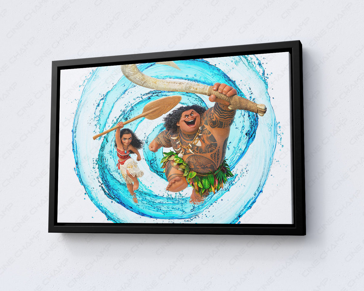 Moana canvas for kids bedroom