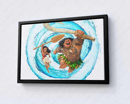 Moana canvas for kids bedroom