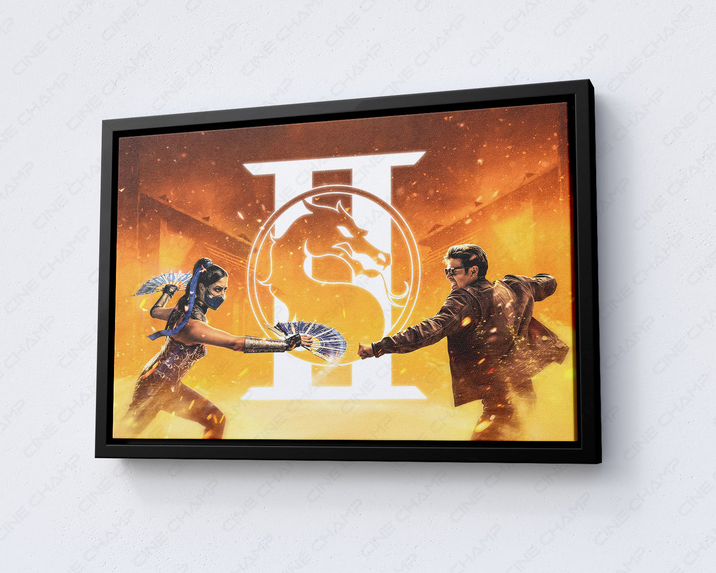 Mortal Kombat II Canvas Print Premium Wall Art