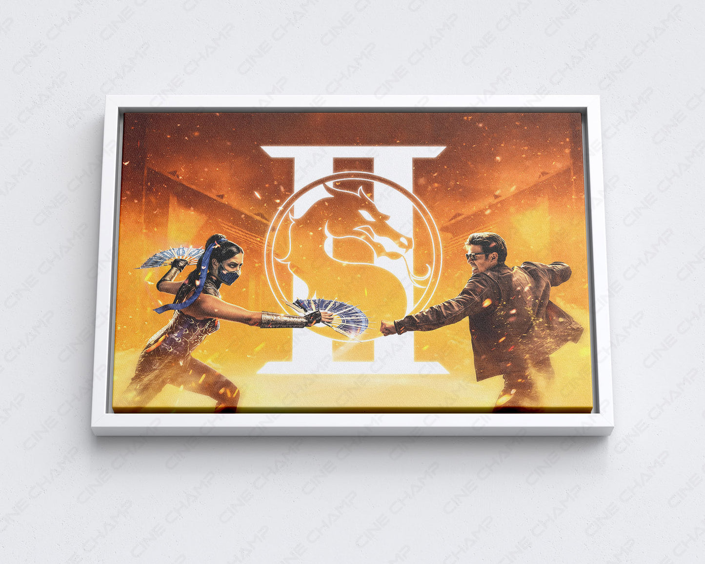 Mortal Kombat II Canvas Print Premium Wall Art