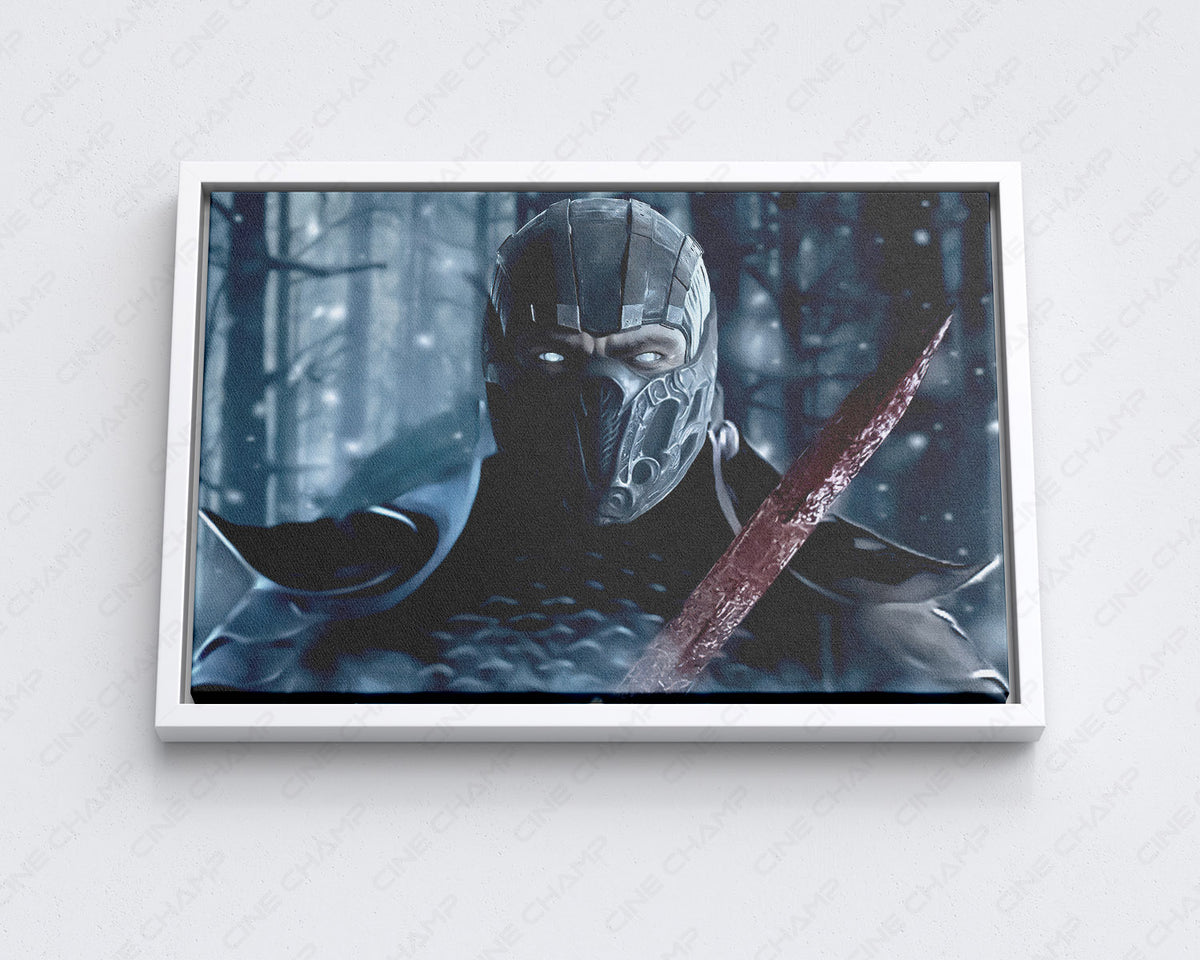 Mortal Kombat Fighting Game Canvas