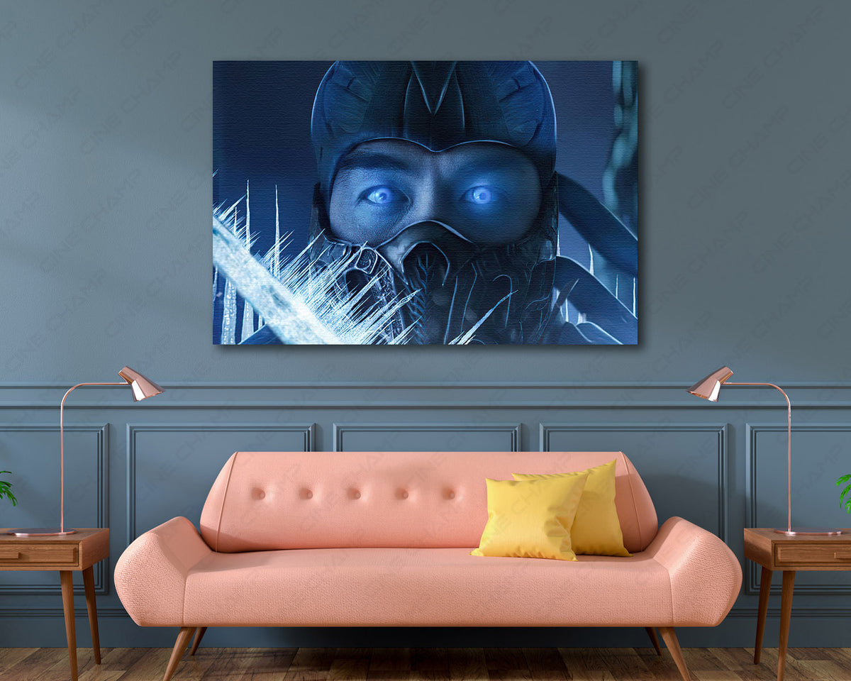 Mortal Kombat Sub-Zero Gaming Canvas