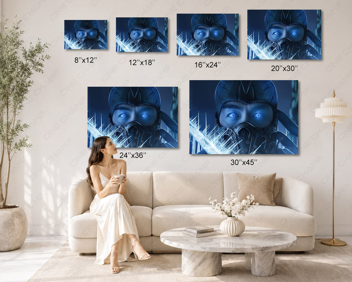 Mortal Kombat Warrior Canvas Print