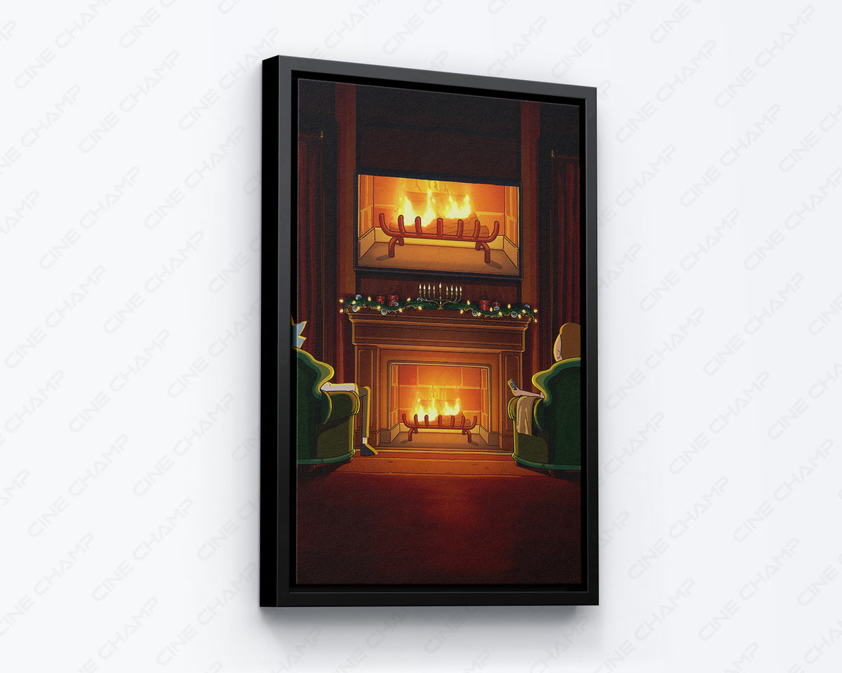 Morty Smith Rickmas Canvas Print
