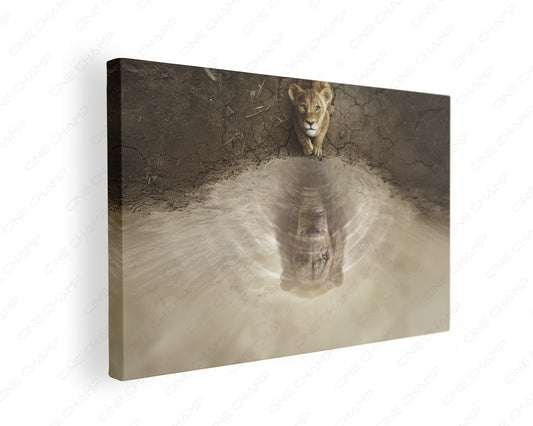 Mufasa The Lion King canvas wall art