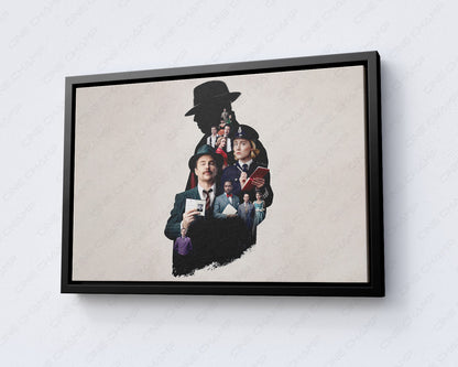 Murder Mystery Movie Canvas